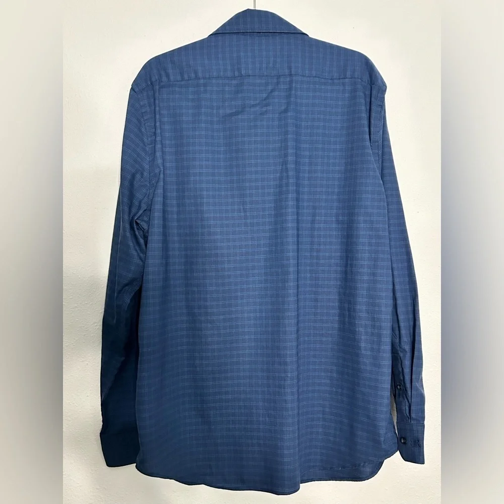 Banana Republic Blue Dress Shirt Slim Fit Size XL